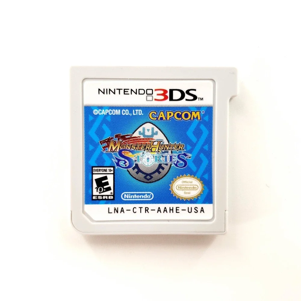 Monster Hunter Stories (Nintendo 3DS, 2017) Authentic Complete Tested & Works